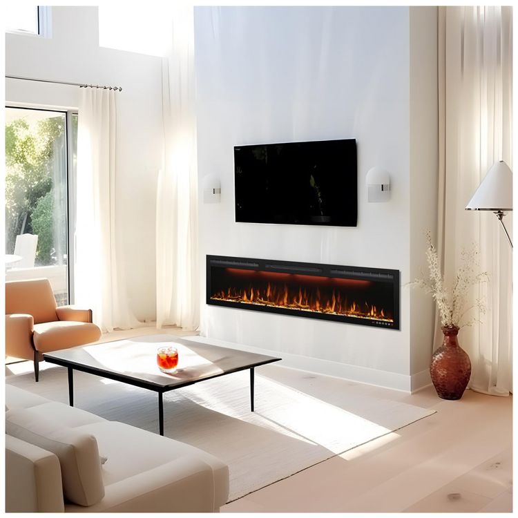 Lareira-Eletrica-de-Embutir-A45x152L-com-Controle-Remoto-e-foto-1