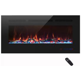 Lareira-Eletrica-de-Embutir-A45x91L-com-Controle-Remoto-e-foto-0