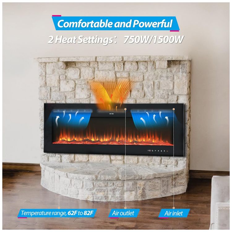 Lareira-Eletrica-de-Embutir-A43x127L-com-Controle-Remoto-e-foto-3