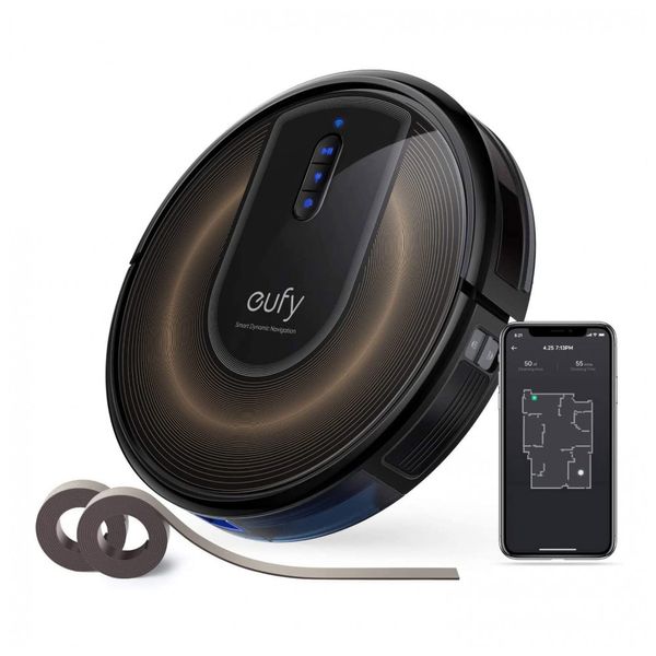 Aspirador-de-Po-Robo-com-Conexao-via-APP-WI-FI-110v-EUFY-foto-0