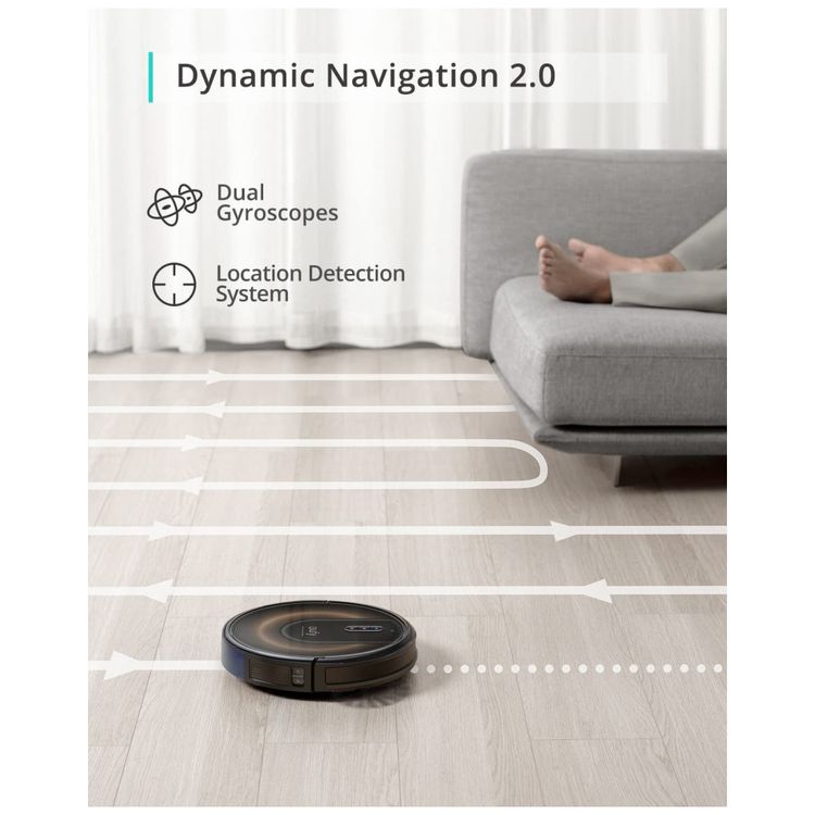 Aspirador-de-Po-Robo-com-Conexao-via-APP-WI-FI-110v-EUFY-foto-1