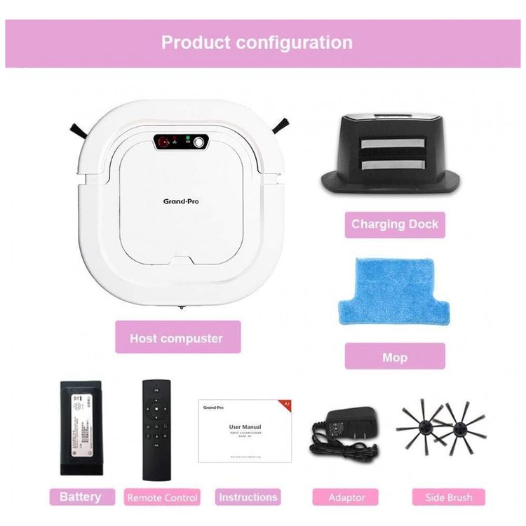 Aspirador-de-Po-Robo-com-Auto-Carregamento-110v-GRAND-PRO-foto-5