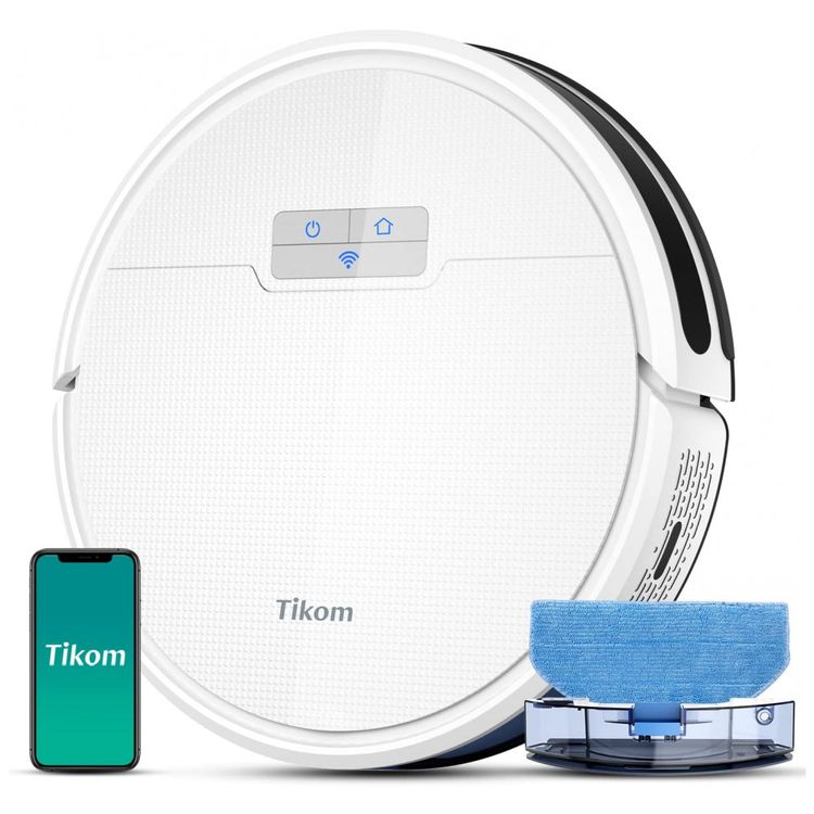 Aspirador-de-Po-Robo-G8000-com-Conexao-via-APP-WI-FI-e-Auto-foto-0