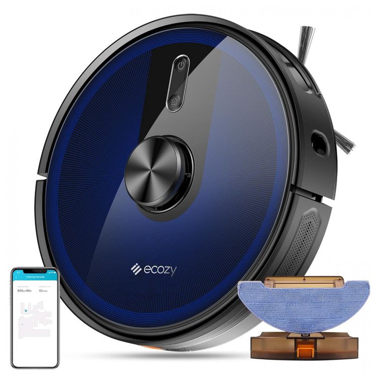 Aspirador-de-Po-Robo-com-Mapeamento-Multinivel-110v-ECOZY-foto-0