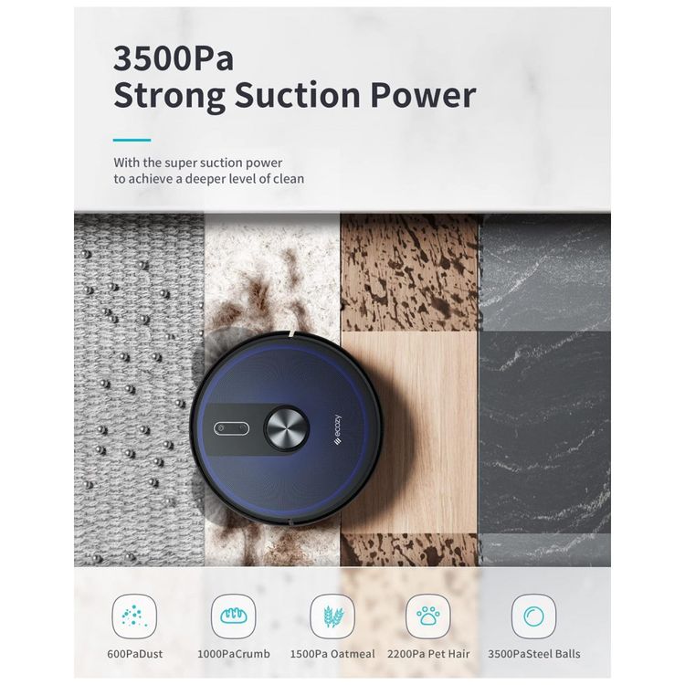 Aspirador-de-Po-Robo-com-Mapeamento-Multinivel-110v-ECOZY-foto-2