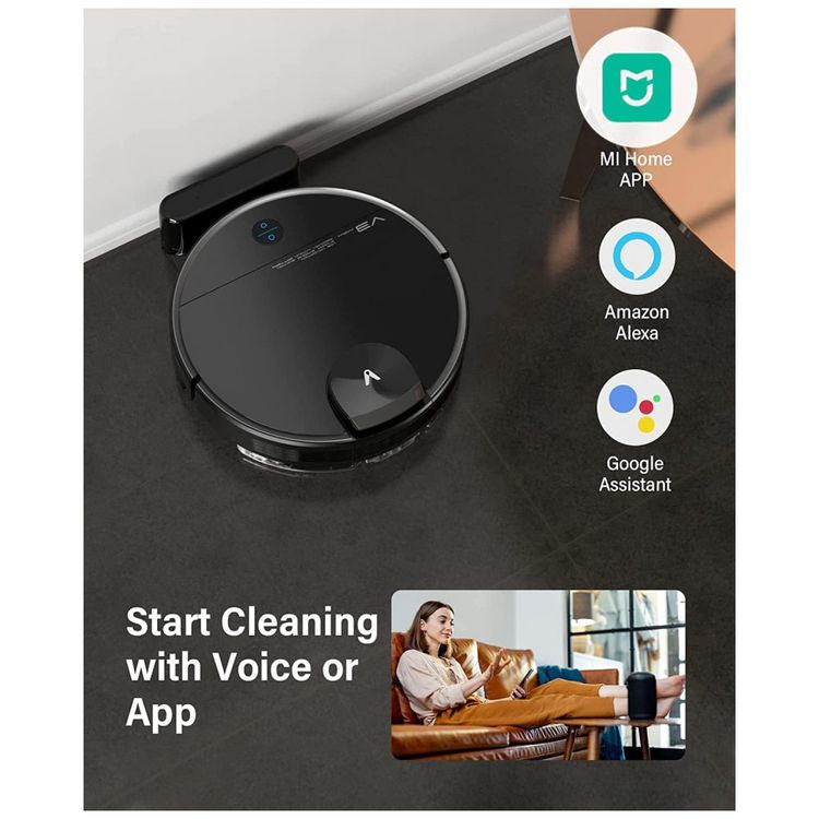 Aspirador-de-Po-Robo-V-com-Conexao-via-APP-WI-FI-Auto-foto-3