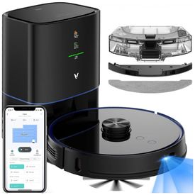 Aspirador-de-Po-Robo-V-com-Conexao-via-APP-WI-FI-e-Auto-foto-0