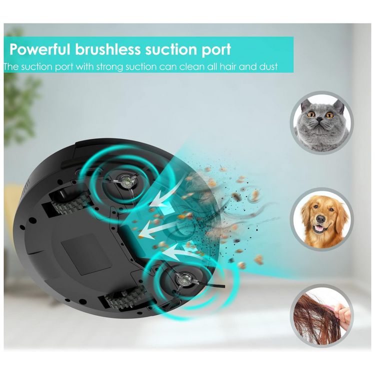 de-Po-Robo-B-com-Conexao-via-APP-WI-FI-e-Auto-Carregamento-foto-2