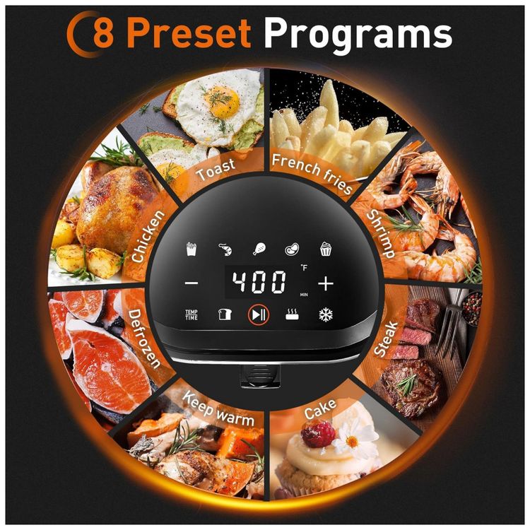 Fritadeira-Eletrica-AirFryer-5L-8-em-1-com-Controle-Digital-foto-5