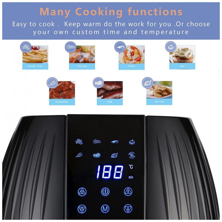 ONLY-Fritadeira-Eletrica-AirFryer-4L-com-8-Funcoes-e-foto-2