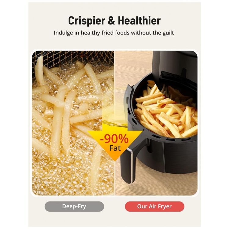 AirFryer-Fritadeira-Eletrica-4L-de-Capacidade-com-Livro-de-foto-1