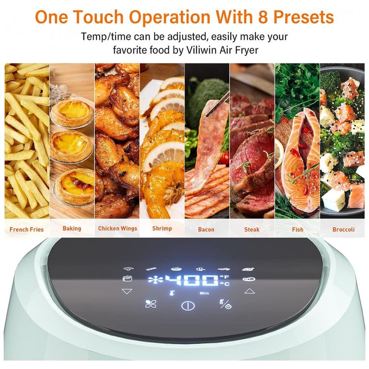 Fritadeira-Eletrica-AirFryer-4L-com-8-Funcoes-Controle-foto-1