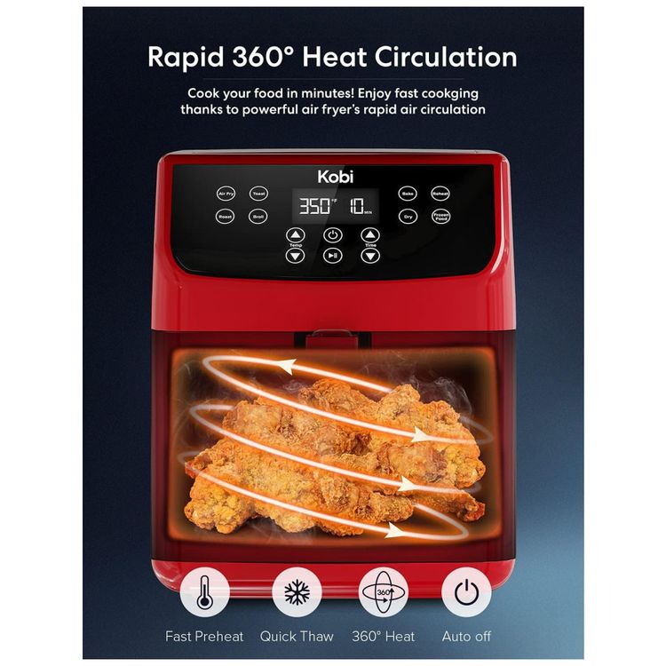 AirFryer-Fritadeira-Eletrica-5L-de-Capacidade-8-Funcoes-com-foto-3