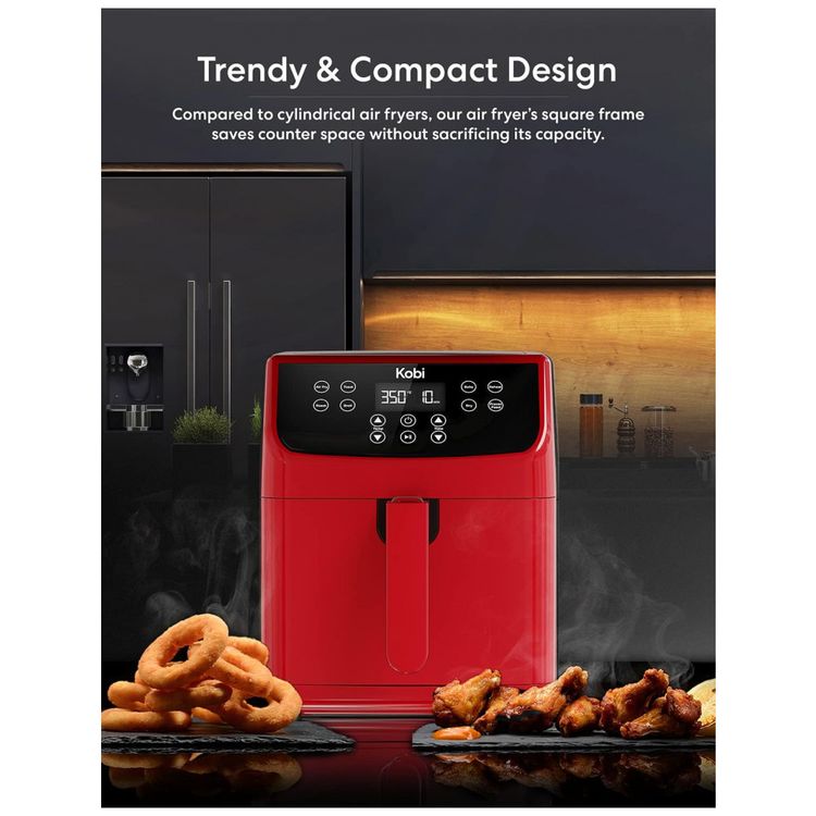 AirFryer-Fritadeira-Eletrica-5L-de-Capacidade-8-Funcoes-com-foto-4