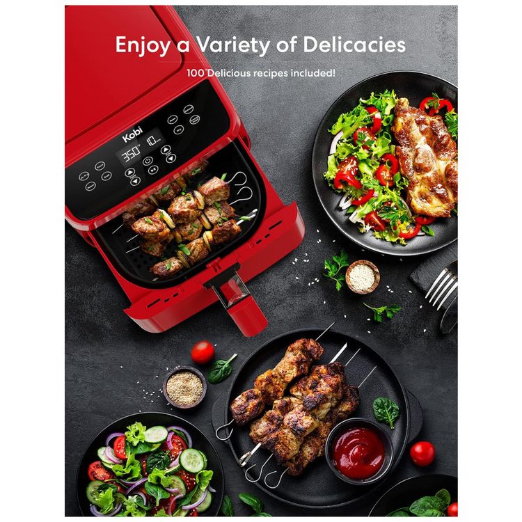 AirFryer-Fritadeira-Eletrica-5L-de-Capacidade-8-Funcoes-com-foto-5