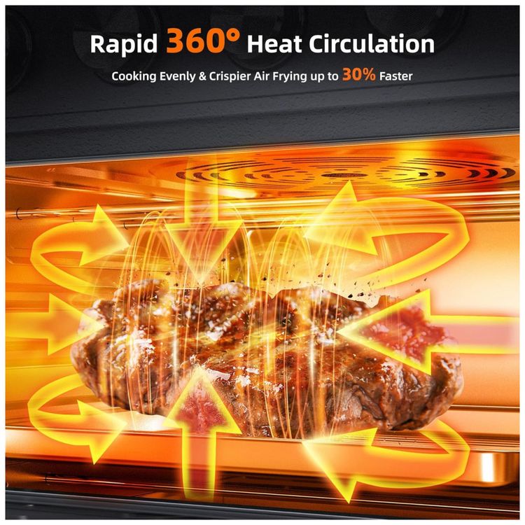 Forno-Eletrico-de-Bancada-24L-com-7-Funcoes-1700W-110v-foto-4