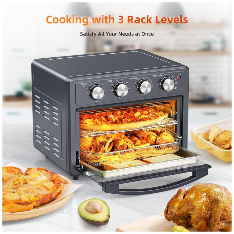 Forno-Eletrico-de-Bancada-24L-com-7-Funcoes-1700W-110v-foto-5
