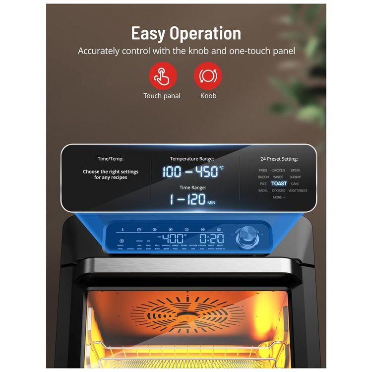 Forno-Eletrico-de-Bancada-25L-com-Temporizador-e-Painel-de-foto-2