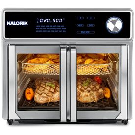 Forno-Eletrico-de-Bancada-AirFryer-e-26L-de-Capacidade-com-foto-0