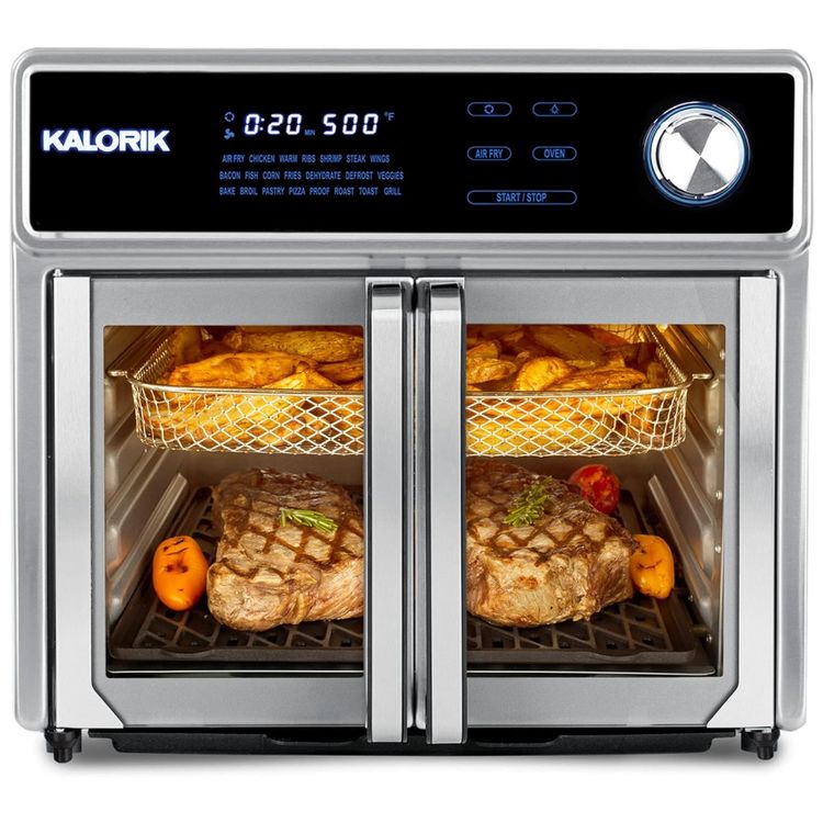Forno-Eletrico-de-Bancada-AirFryer-e-26L-de-Capacidade-com-foto-0