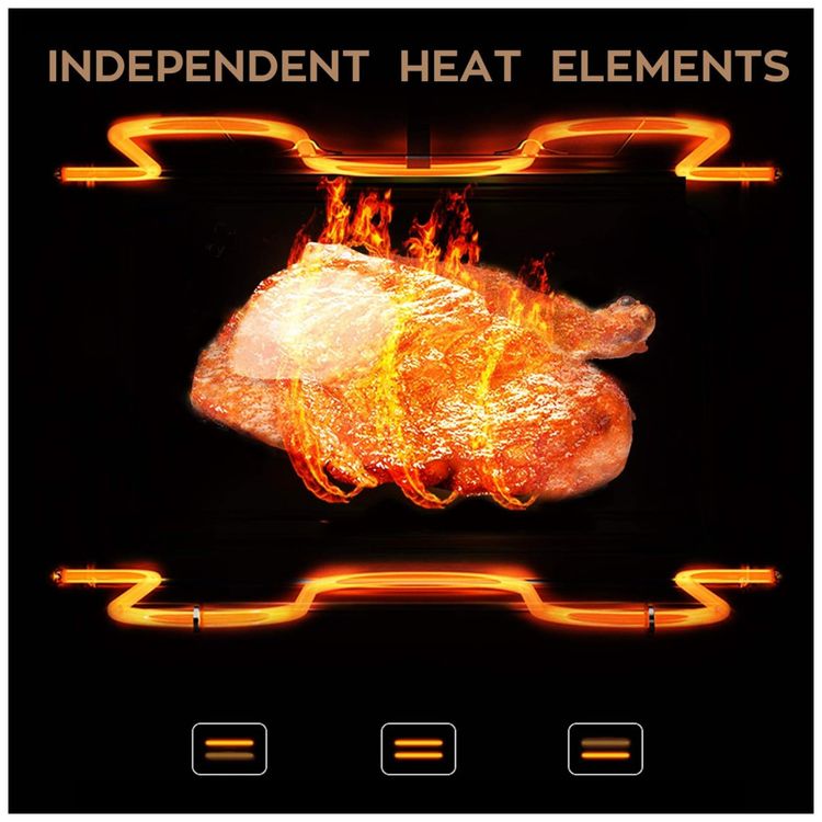 Forno-Eletrico-de-Bancada-26L-Multifuncional-com-Painel-de-foto-3