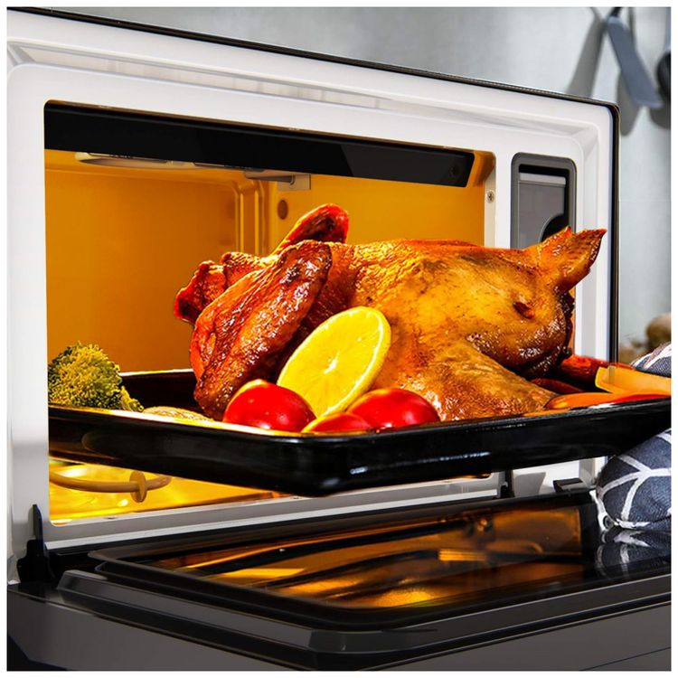 Forno-Eletrico-de-Bancada-26L-Multifuncional-com-Painel-de-foto-5