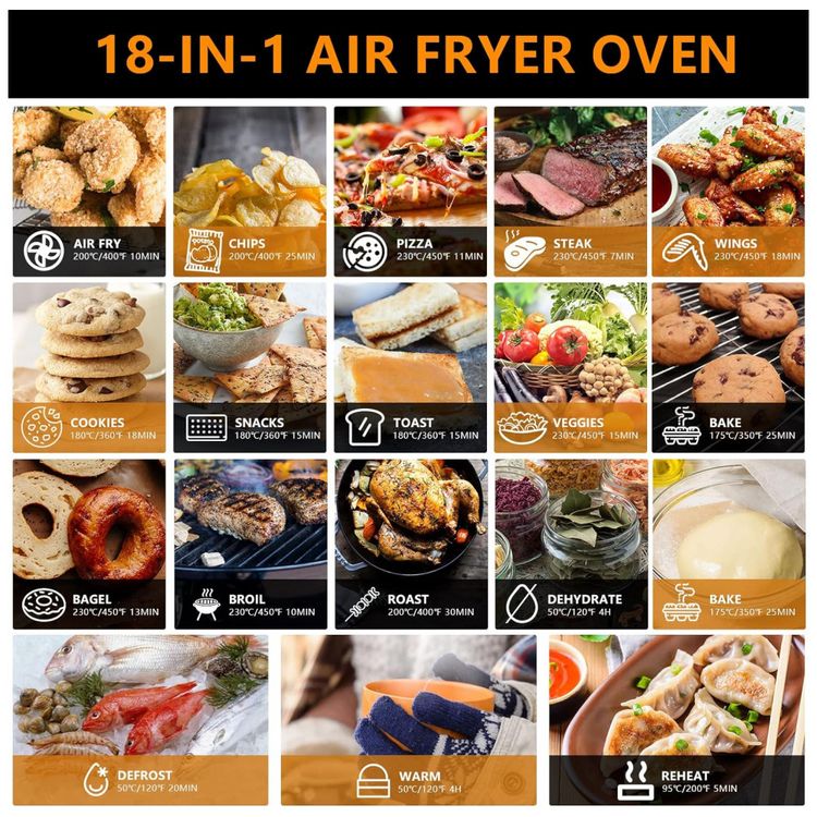 AirFryer-e-Forno-Eletrico-de-Bancada-Eletrico-18-em-1-foto-5