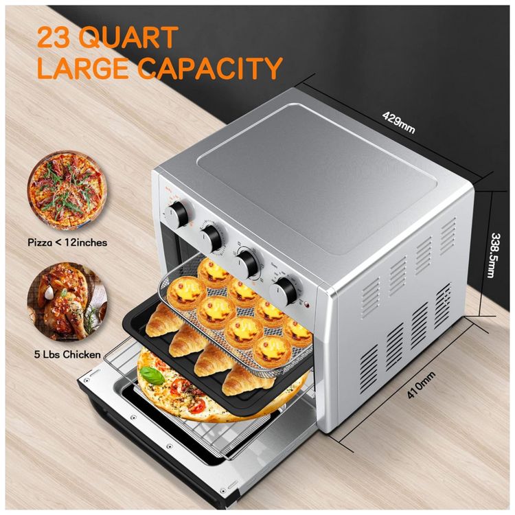 Forno-Eletrico-de-Bancada-3L-com-Funcao-AirFryer-1350W-foto-5