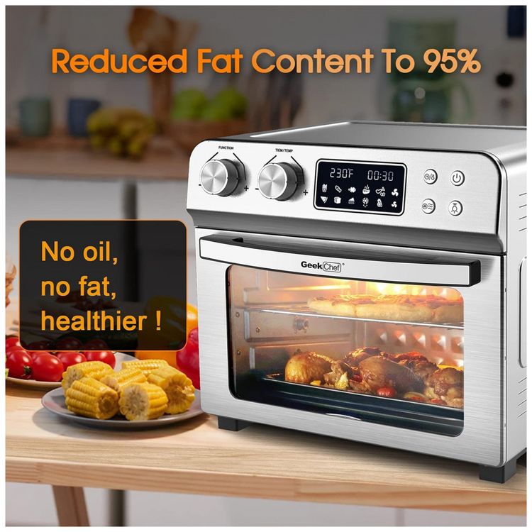 Forno-Eletrico-de-Bancada-23L-com-Painel-de-Controle-foto-1