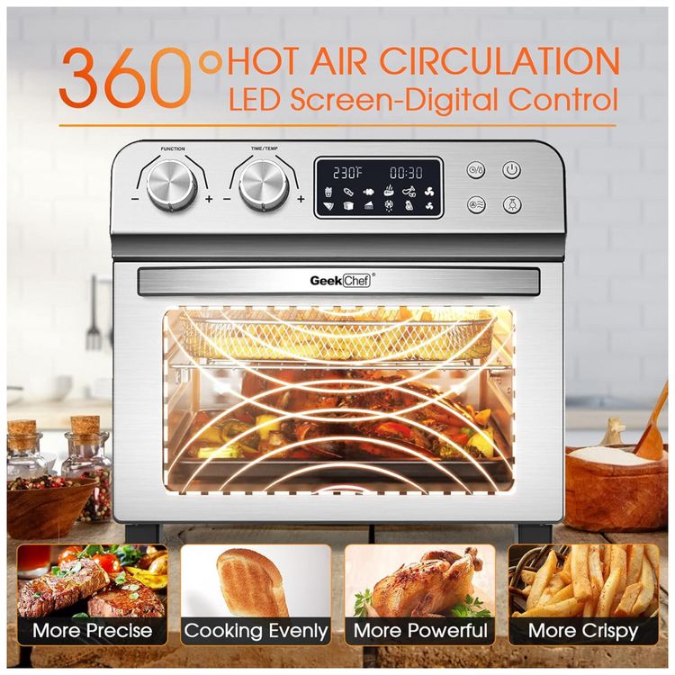 Forno-Eletrico-de-Bancada-23L-com-Painel-de-Controle-foto-4