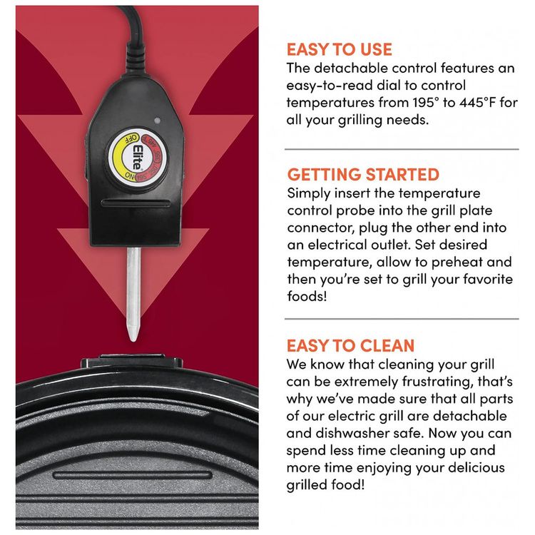 Churrasqueira-Eletrica-Grill-com-4-Niveis-de-Temperatura-foto-1