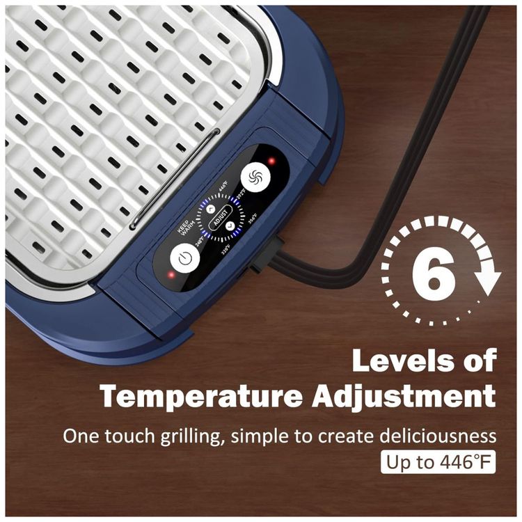 Churrasqueira-Eletrica-Grill-com-Controle-de-Temperatura-foto-2