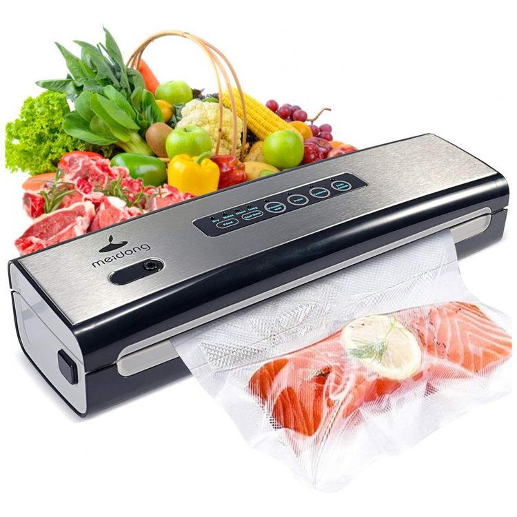 Maquina-Seladora-a-Vacuo-Automatica-para-Alimentos-com-Luz-foto-0