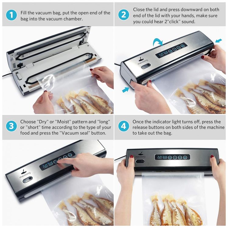 Maquina-Seladora-a-Vacuo-Automatica-para-Alimentos-com-Luz-foto-5