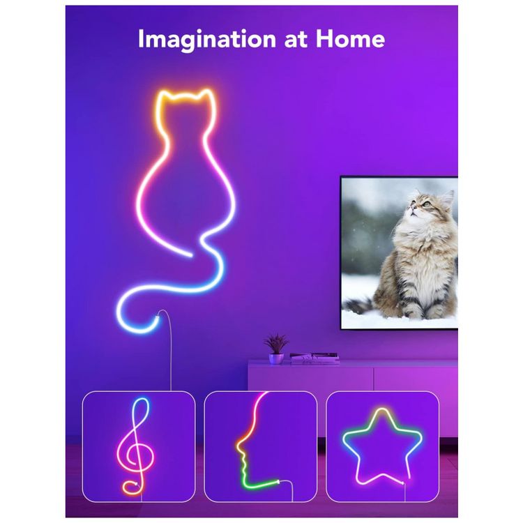 Fita-Corda-Luz-LED-Neon-com-Efeito-RGBIC-2-Metros-com-foto-1