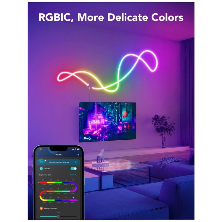 Fita-Corda-Luz-LED-Neon-com-Efeito-RGBIC-2-Metros-com-foto-2