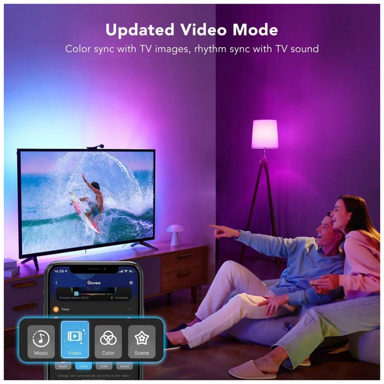 Govee-TV-LED-Backlights-with-Camera-DreamView-T1-RGBIC-Wi-foto-2