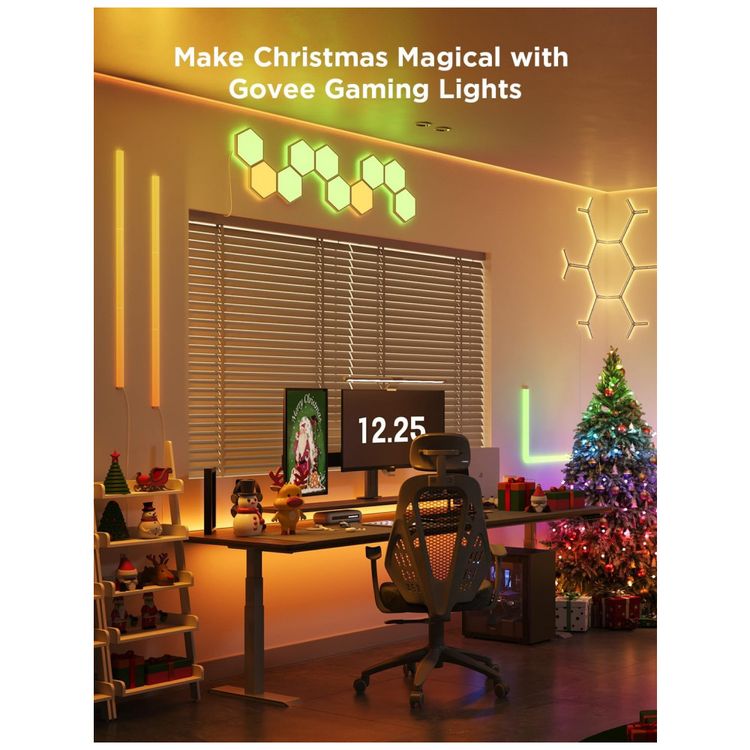 Barras-de-Luz-LED-Inteligentes-com-Efeito-RGBIC-e-Controle-foto-4