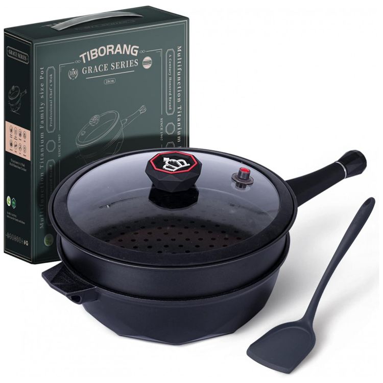 TIBORANG-Panela-Frigideira-5L-Antiaderente-7-em-1-com-7-foto-0
