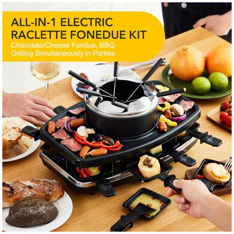 Panela-de-Fondue-Eletrica-com-10-Garfos-Aco-Inoxidavel-foto-1