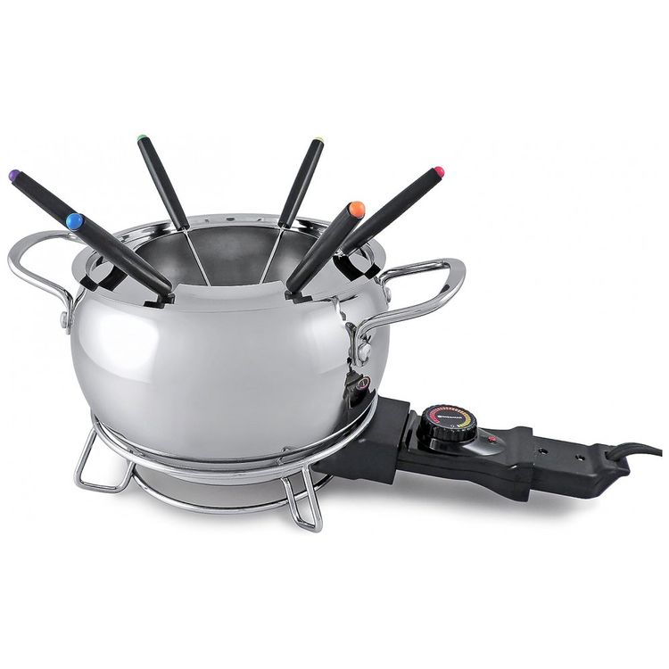 Panela-de-Fondue-Eletrica-com-6-Garfos-Aco-Inoxidavel-foto-0