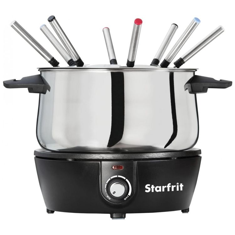 Panela-de-Fondue-Eletrica-com-6-Garfos-Aco-Inoxidavel-foto-1