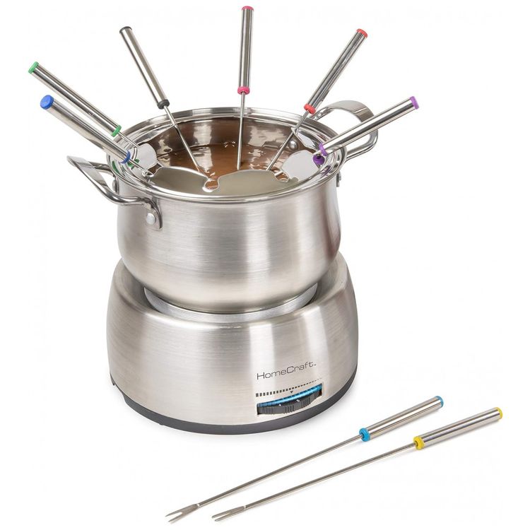 HomeCraft-Panela-de-Fondue-Eletrica-com-8-Garfos-Aco-foto-0