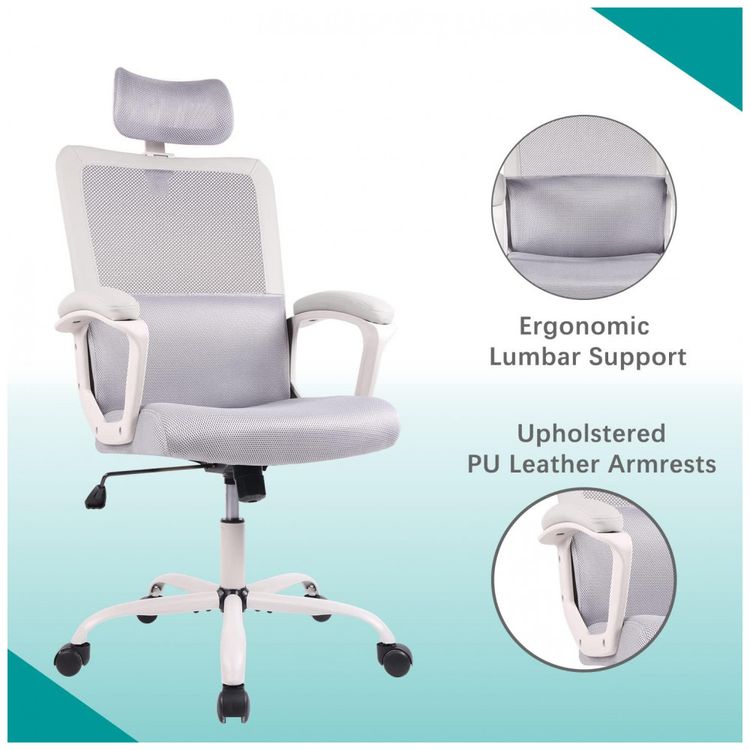 Cadeira-de-Escritorio-Ergonomica-Giratoria-com-Apoio-de-foto-5