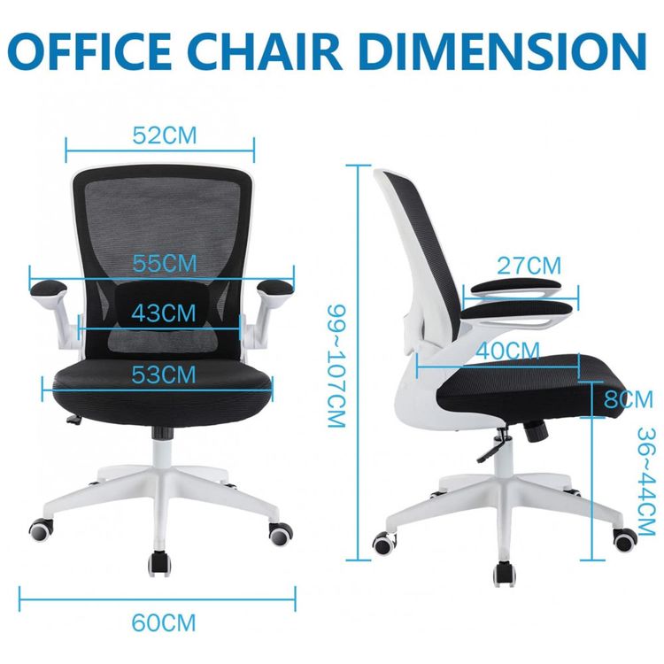 Cadeira-de-Escritorio-Ergonomica-Giratoria-com-Encosto-foto-1