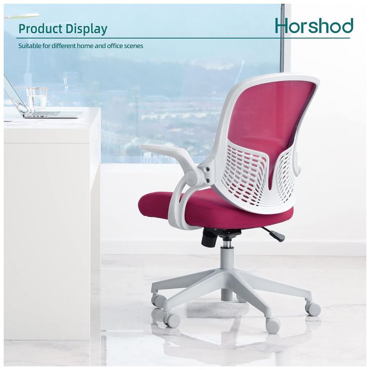 Cadeira-de-Escritorio-Ergonomica-Giratoria-com-Apoio-de-foto-5