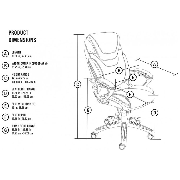AIR-Cadeira-de-Escritorio-Ergonomica-Giratoria-com-Suporte-foto-1