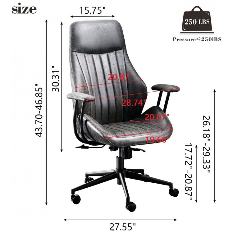 Ergonomic-Office-ChairModern-Computer-Desk-Chairhigh-Back-foto-1