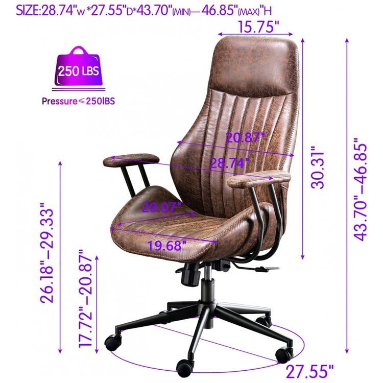 ovios-Ergonomic-Office-ChairModern-Computer-Desk-Chairhigh-foto-1