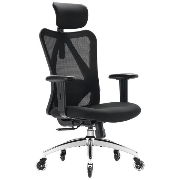 Cadeira-de-Escritorio-Ergonomica-Giratoria-com-Apoio-de-foto-0